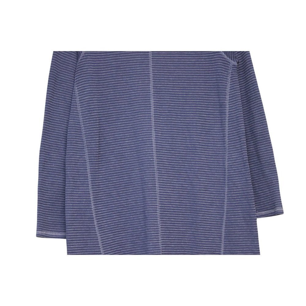 J Jill Sweater Dress Size Small Long Sleeve Blue Striped Cotton Casual Boho - Picture 3 of 13
